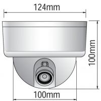 1/3'' SONY Super HAD CCD II Dome-Kamera 600TVL, 2,8-12mm Objektiv - BMC-D20