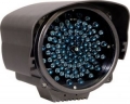 Infrarot LED Scheinwerfer bis 80m Reichweite, 34&deg; Winkel, 850nm - IS-IR03